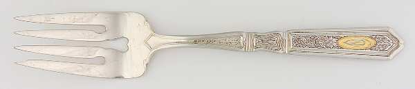 Golden St. Dunstan (Sterling) Individual Salad Fork
