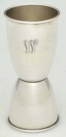 339 (Sterling, Hollowware) Double Jigger No Handle