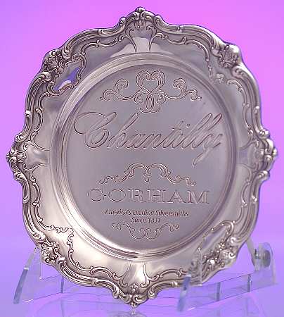 Advertising Signs Bread and Butter Plate with Advertisement