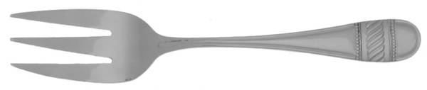 Imperial Braid (Stainless) Medium Solid Cold Meat Serving Fork