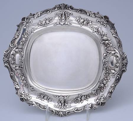 A1760 (Sterling, Hollwware) Small Tureen Underplate