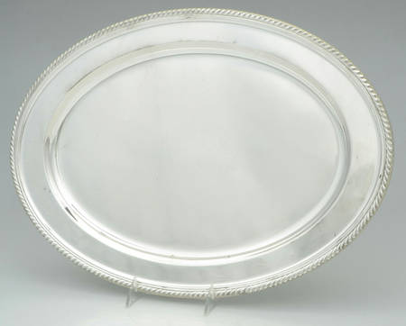 Kensington (Sterling Hollowware) 18" Oval Serving Platter