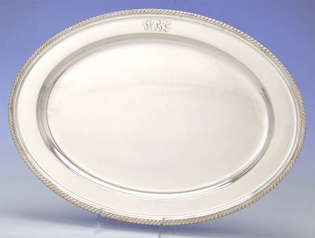 Kensington (Sterling Hollowware) 18" Oval Serving Platter
