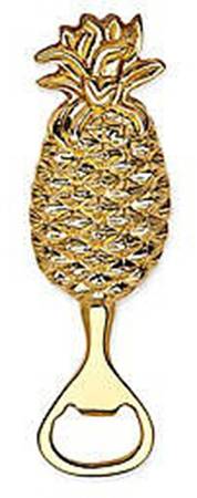 Pineapple (Silverplate, Hollowware) Bottle Opener with Silverplate Bowl