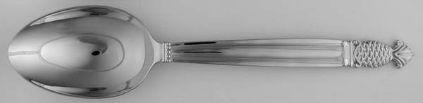 Pineapple (Silverplate) Solid Salad Serving Spoon
