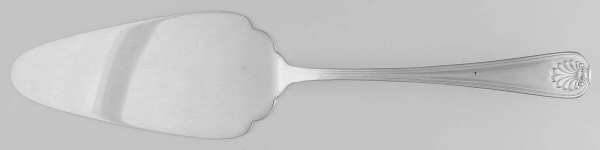 English Shell (Silverplate) Solid Pie Server