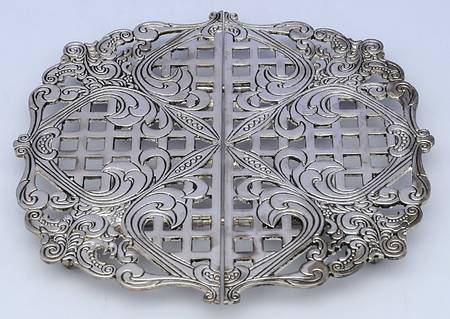 Baroque (Silverplate, Hollowware) Expandable Trivet