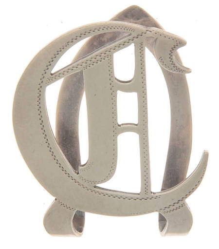 1510B (Sterling, Hollowware) Napkin Clip