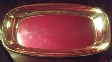 Colonial (Silverplate, Hollowware) Silverplate Bread Tray