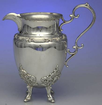 Silverplate Hollowware Silverplate Water Pitcher