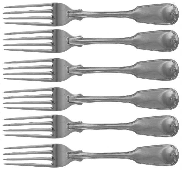 GFF1 (Coin) Fork - Set of 6