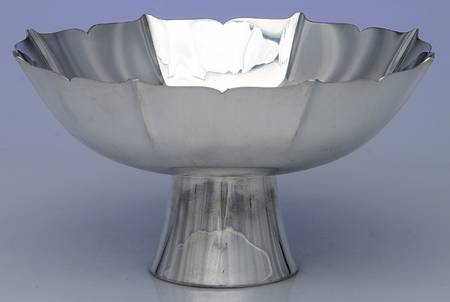 1431 (Sterling, Hollowware) 8" Round Pedestal Bowl