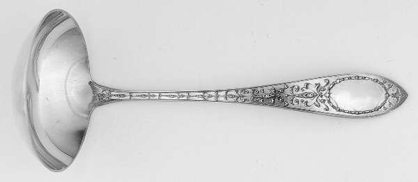 Adam (Sterling, 1922, No Monograms) Solid Gravy Ladle