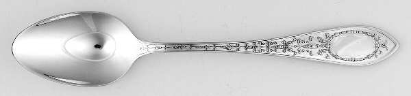 Adam (Sterling, 1922, No Monograms) Place/Oval Soup Spoon