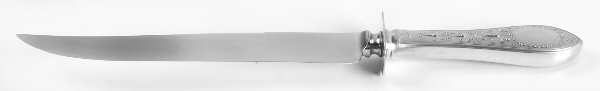 Adam (Sterling, 1922, No Monograms) Large Stainless Blade Roast Carving Knife