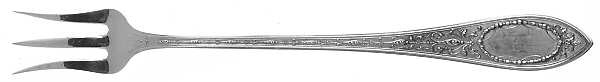 Adam (Sterling, 1922, No Monograms) Oyster Fork