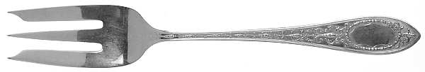 Adam (Sterling, 1922, No Monograms) Individual Pie Fork
