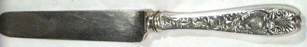 GS98 (Sterling, 1888) Blunt Hollow Knife with Bolster