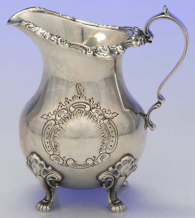 Strasbourg-Hand Chased (Strl, Hlwr, Older) Creamer