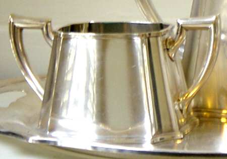 Y801(Silverplate, Hollowware) Silverplate Mini Open Sugar
