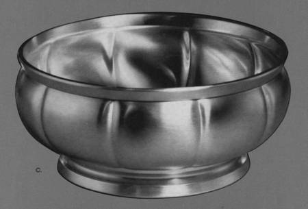 Melon (Pewter, Hollowware) 9" Round Bowl
