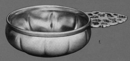 Melon (Pewter, Hollowware) 4" Porringer