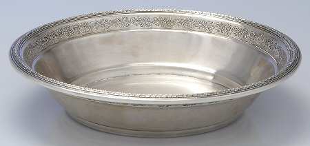 A12751 (Sterling, Hollowware) 10" Round Vegetable Bowl