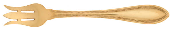 Chateau (Gold Electroplate) Seafood/Cocktail Fork  HC