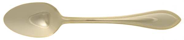 Chateau (Gold Electroplate) Place/Oval Soup Spoon by Godinger