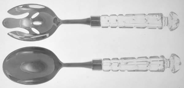 Versailles (Silverplate) 2-Piece Salad Set with Silverplate Bowl
