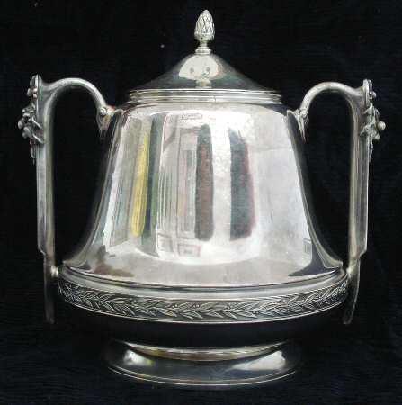0140 (Silverplate, Hollowware) Sugar Bowl & Lid