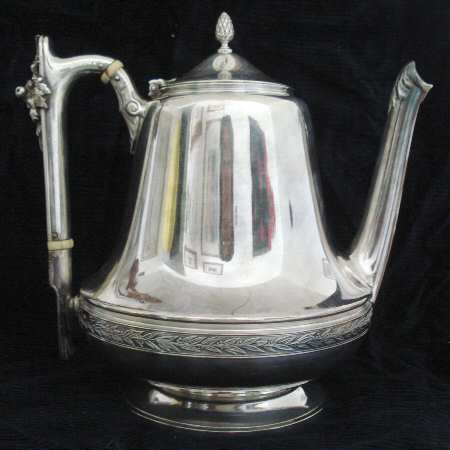 0140 (Silverplate, Hollowware) Teapot