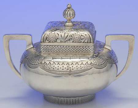 1480 (Sterling, Hollowware) Sugar Bowl & Lid
