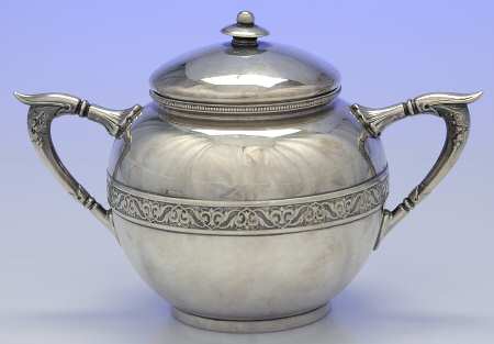 790 (Sterling, Hollowware) Sugar Bowl & Lid
