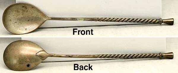 Seashell Theme (Sterling, 1884) Five O'Clock Spoon