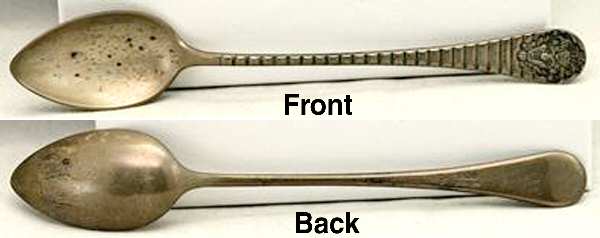 Seashell Theme (Sterling, 1884) Five O'Clock Spoon