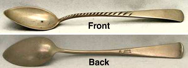 Seashell Theme (Sterling, 1884) Five O'Clock Spoon