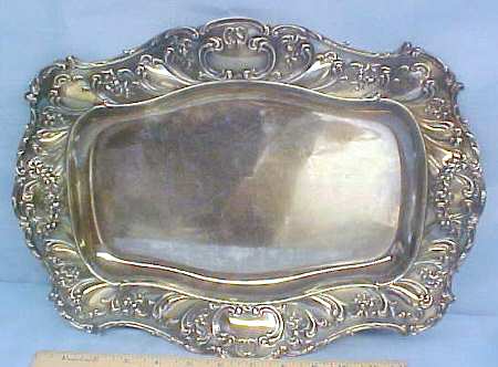 A1951 (Sterling, Hollowware) 15" Rectangular Tray