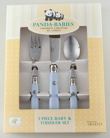 Panda Babies-Baby Blue (Stainless) by Ginkgo