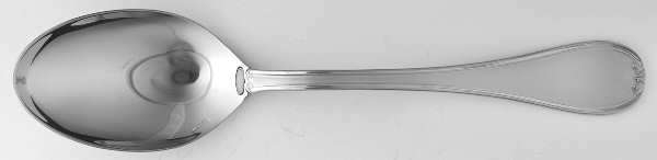 Renoir Contrast-Frosted (Stainless) Solid Serving Spoon