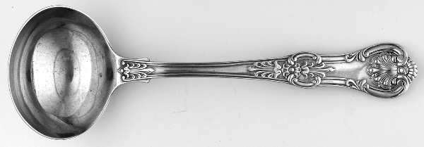 Queens (Sterling) Solid Gravy Ladle
