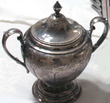 851 (Sterling, Hollowware) Sugar Bowl & Lid