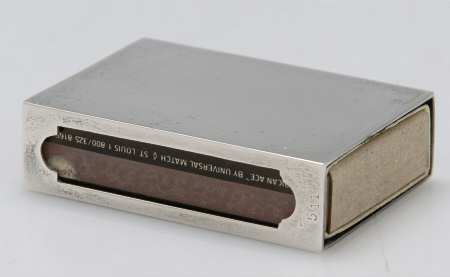 25 (Sterling, Hollowware) Match Box Cover