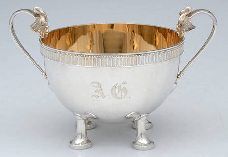 Isis (Sterling, Hollowware) Open Sugar Bowl