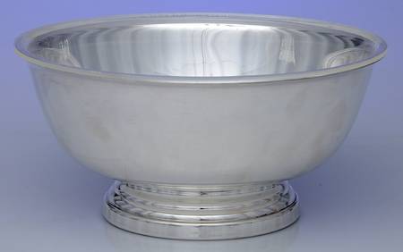 Paul Revere Bowls (Silverplate, Hollowware) 9"  Paul Revere Bowl & Plastic Liner