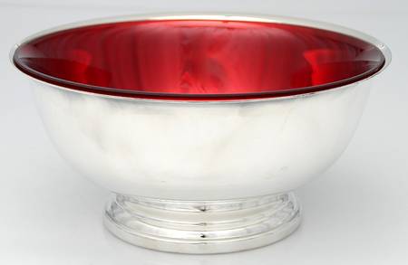 Paul Revere Bowls (Silverplate, Hollowware) 8" Paul Revere Bowl & Plastic Liner