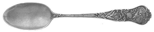 States & Cities Souvenir Spoons(Sterling) Illinois Teaspoon