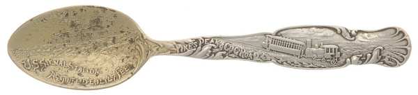 States & Cities Souvenir Spoons(Sterling) Colorado Demitasse Spoon