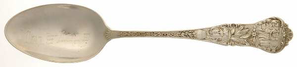 States & Cities Souvenir Spoons(Sterling) Kentucky Teaspoon