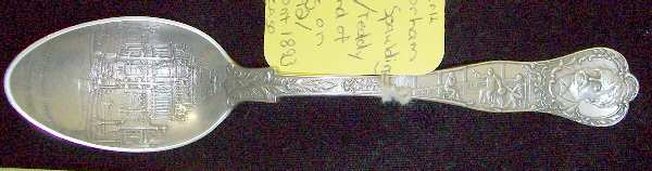 States & Cities Souvenir Spoons(Sterling) Illinois Teaspoon